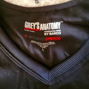 Grey's Anatomy scrub top size Large
